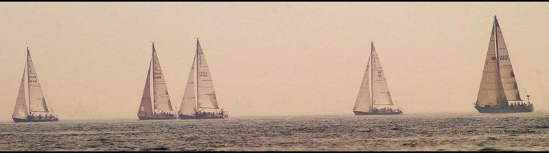 bicycle tours New England, New York bike tour - Picture of sailboats on horizon